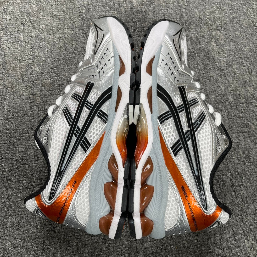 Kayano 14 Silver Black Brown