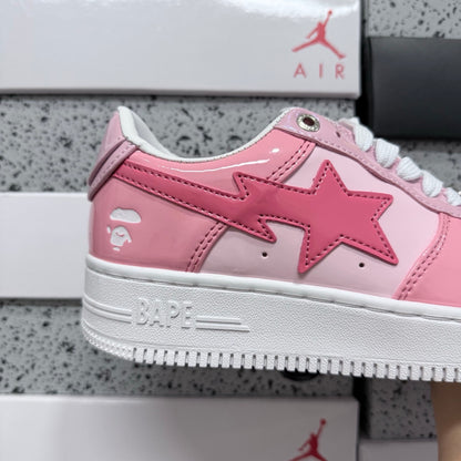 Bape STA Low Color Camo Combo Pink