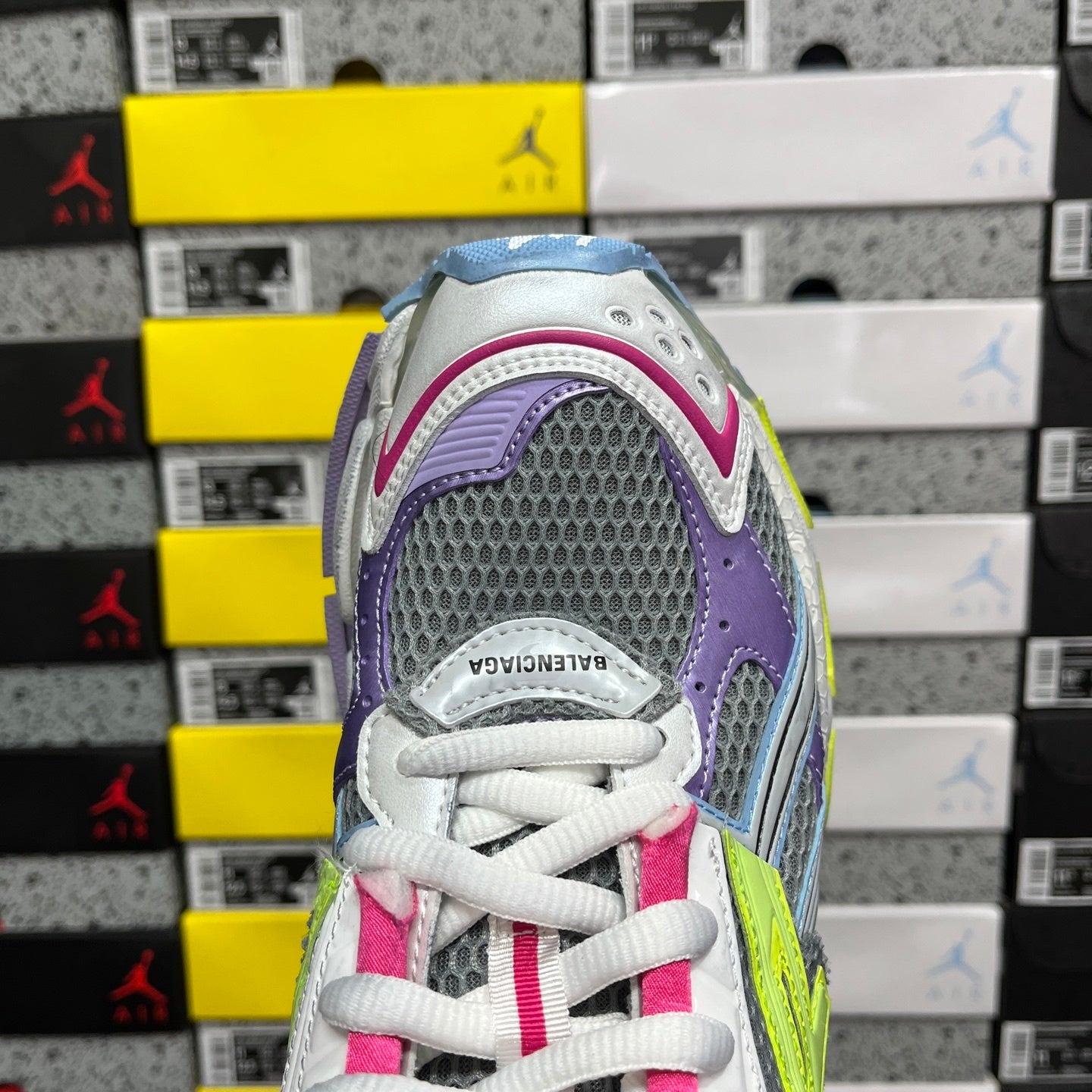 BLG Runner 7.0 Green/Puple/Pink/White