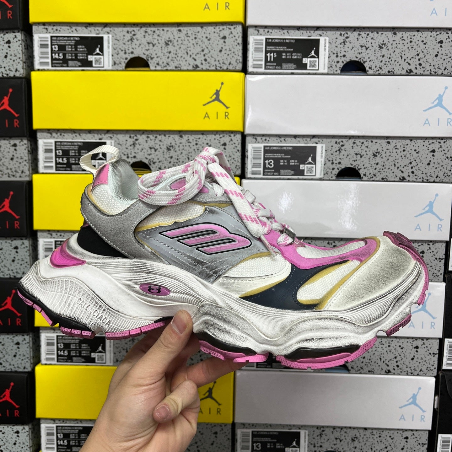 BLG Cargo Pink/White/Grey/Black