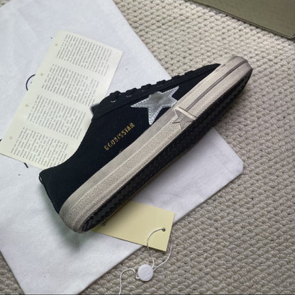 GDGS V-Star Black White Sole Silver Star
