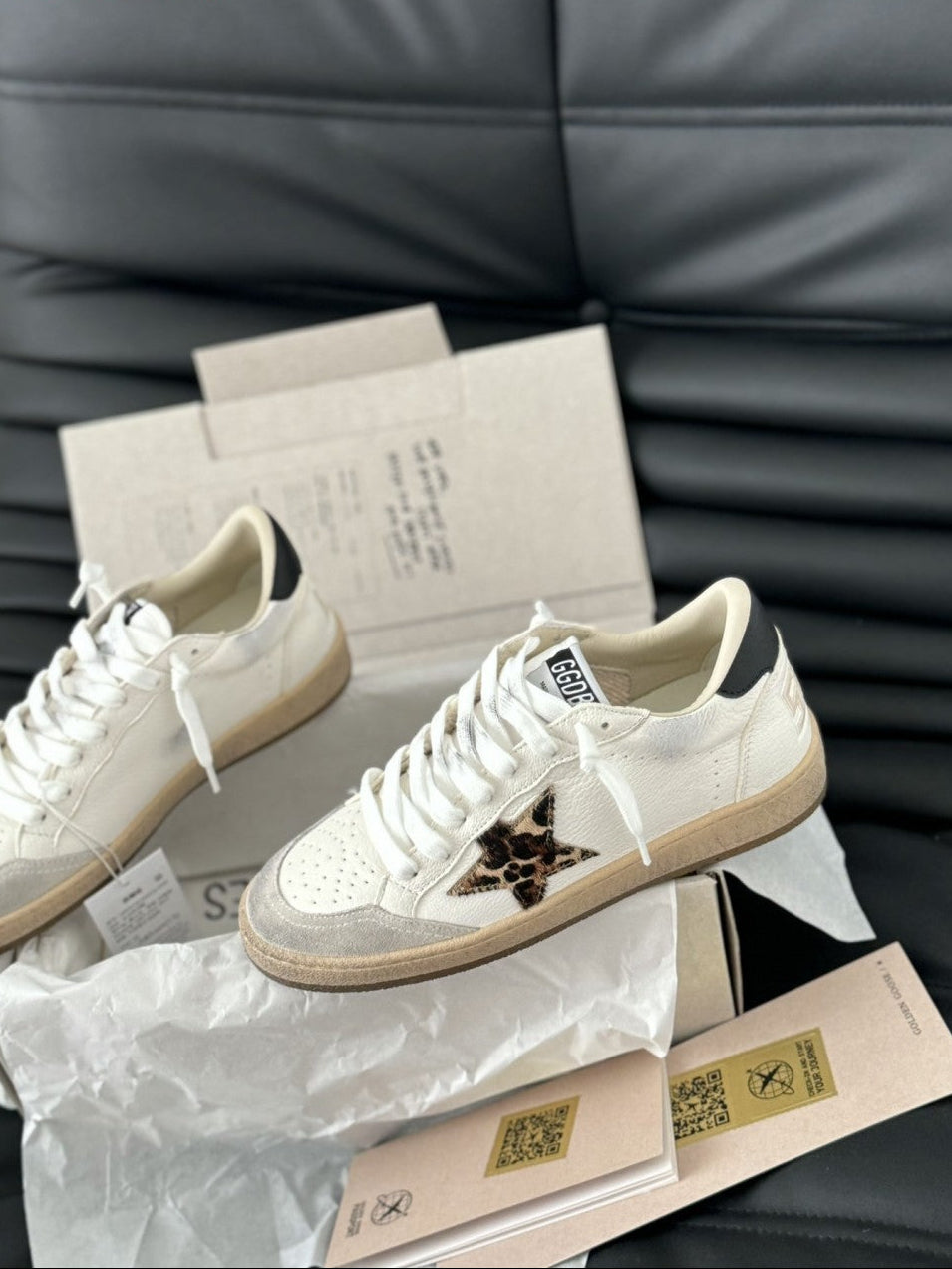 GDGS Ballstar Leopard Gum Sole