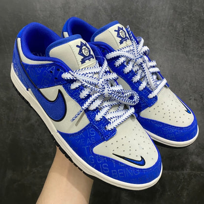 Dunk SB in the Racer Blue and Coconut