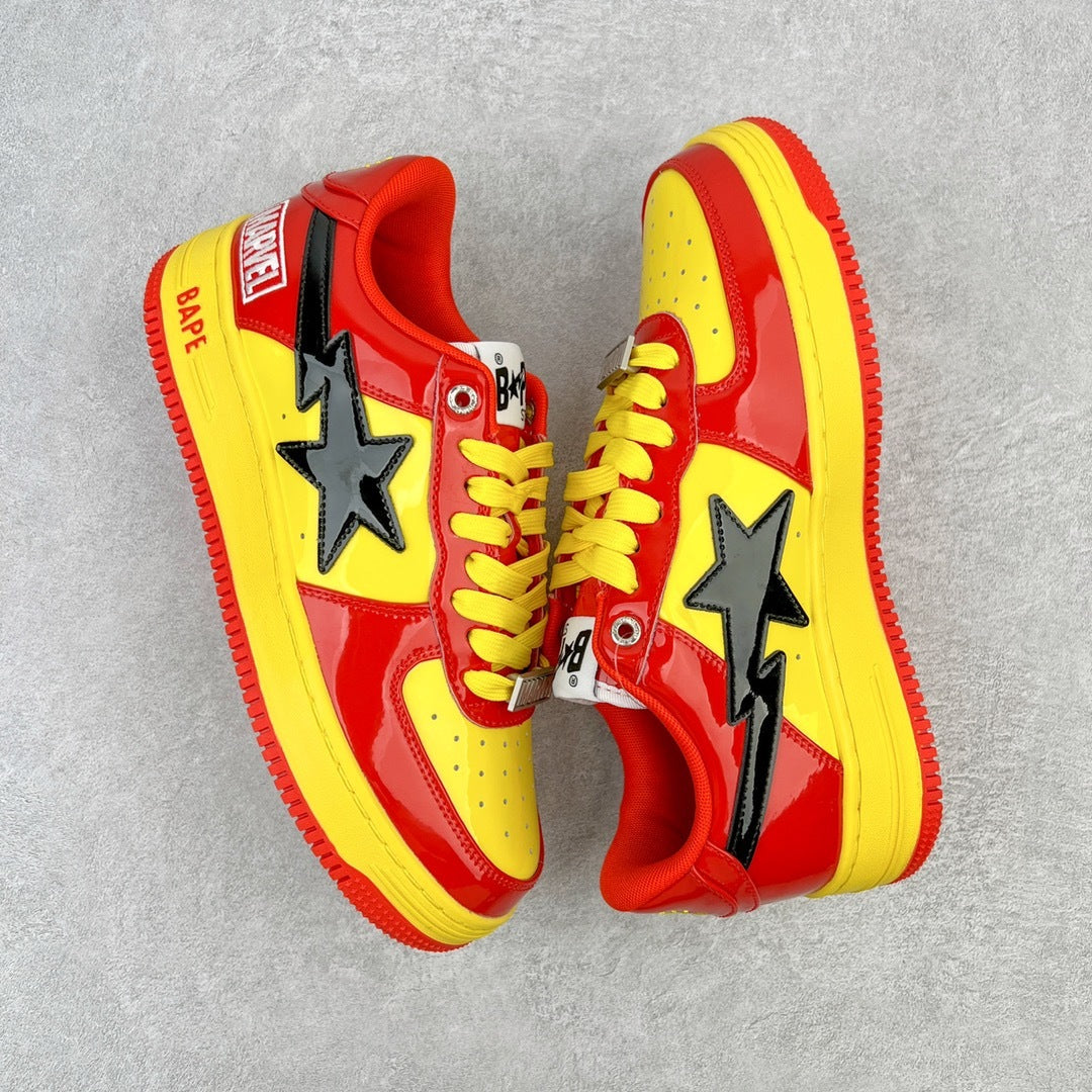 Bape STA Low Marvel Comics Iron Man
