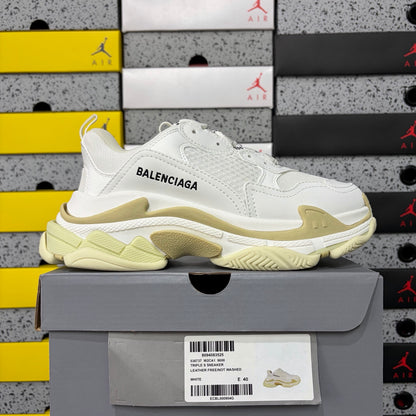 BLG Triple S White/Beige