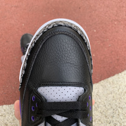 AJ3 Court Purple