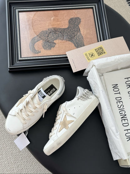 GDGS Superstar Silver Shaine Pure White Gold Star