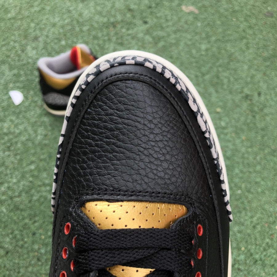 AJ3 Black Cement Gold
