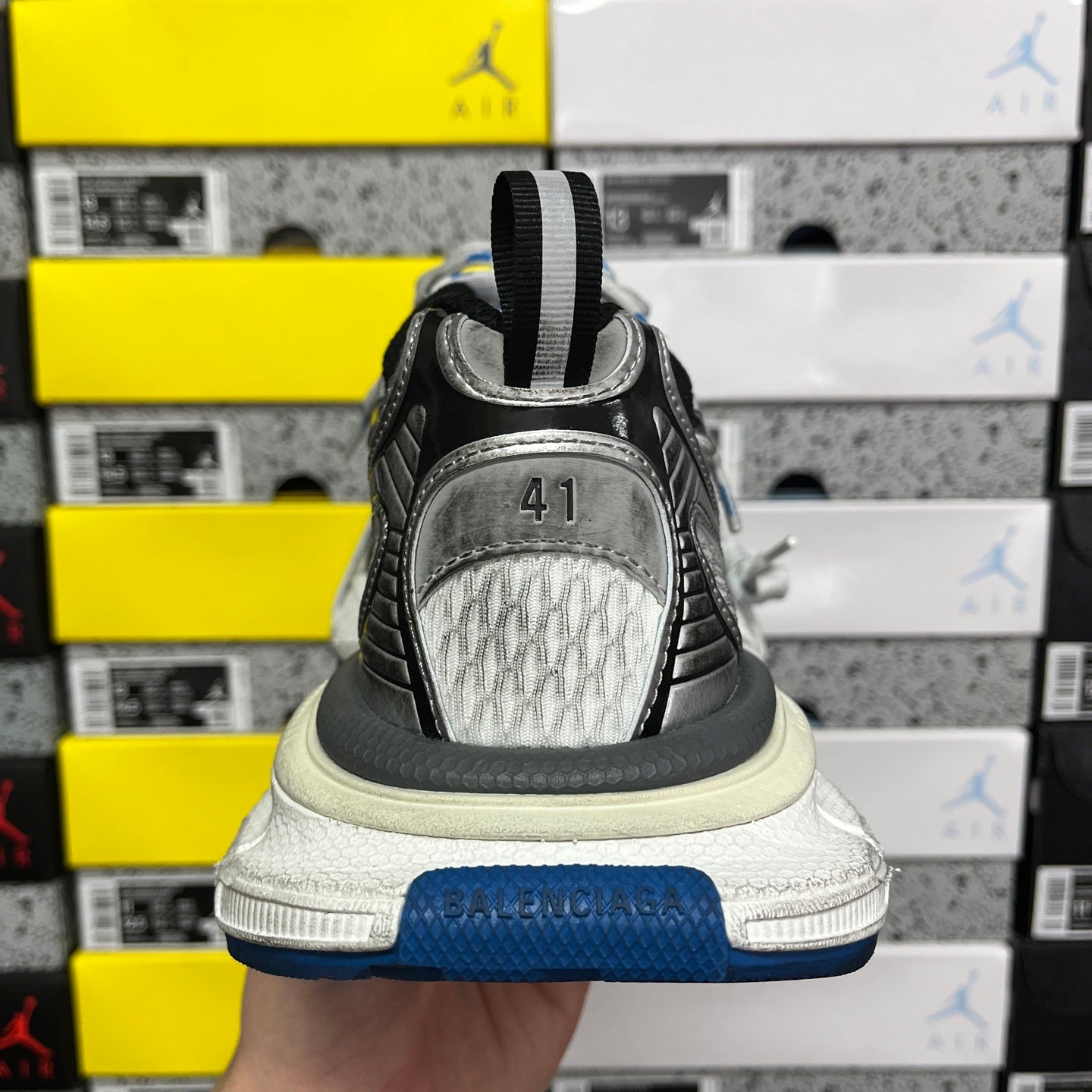 BLG 3XL Grey/White/Blue