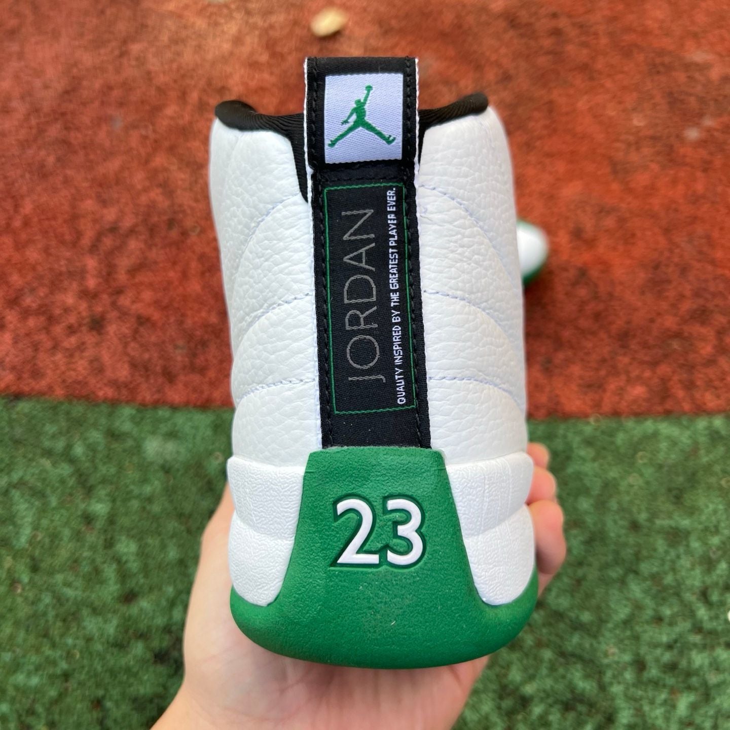 12 Green and White