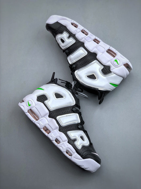 Uptempo Black White Green