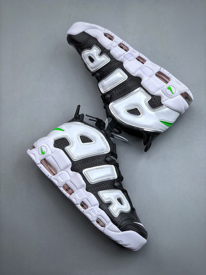 Uptempo Black White Green