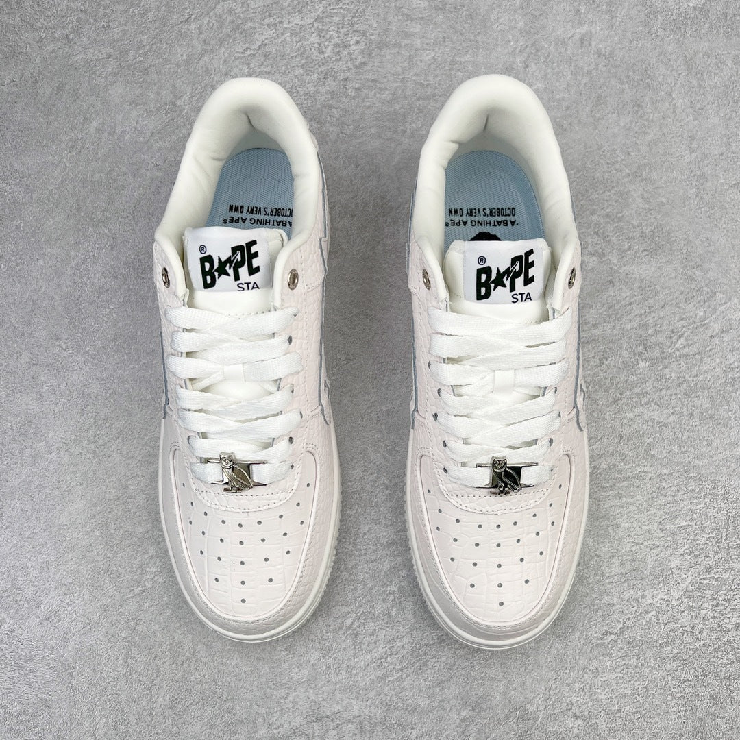 Bape STA Low OVO White
