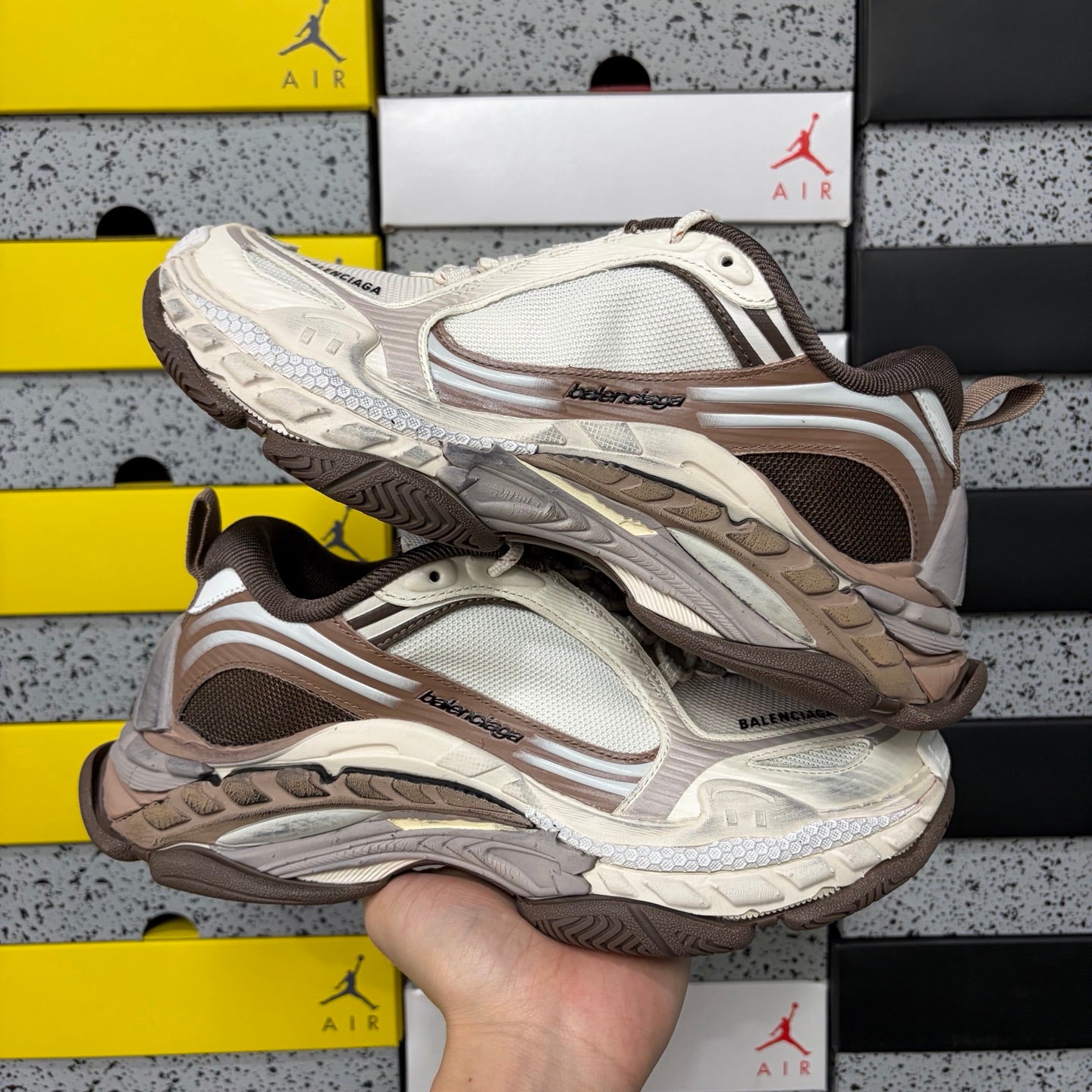 BLG Triple S.2 Brown/White/Grey