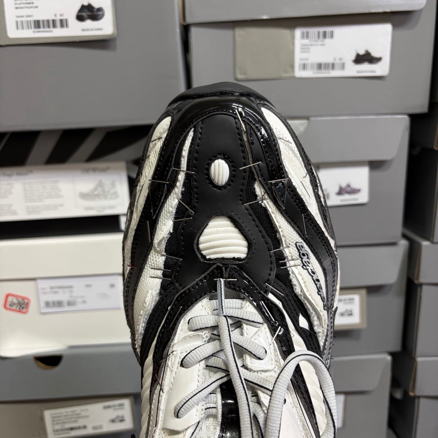 BLG Soleless Black/White