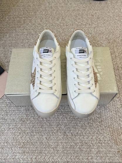 GDGS Super-Star Gold Shine Star Gum Sole