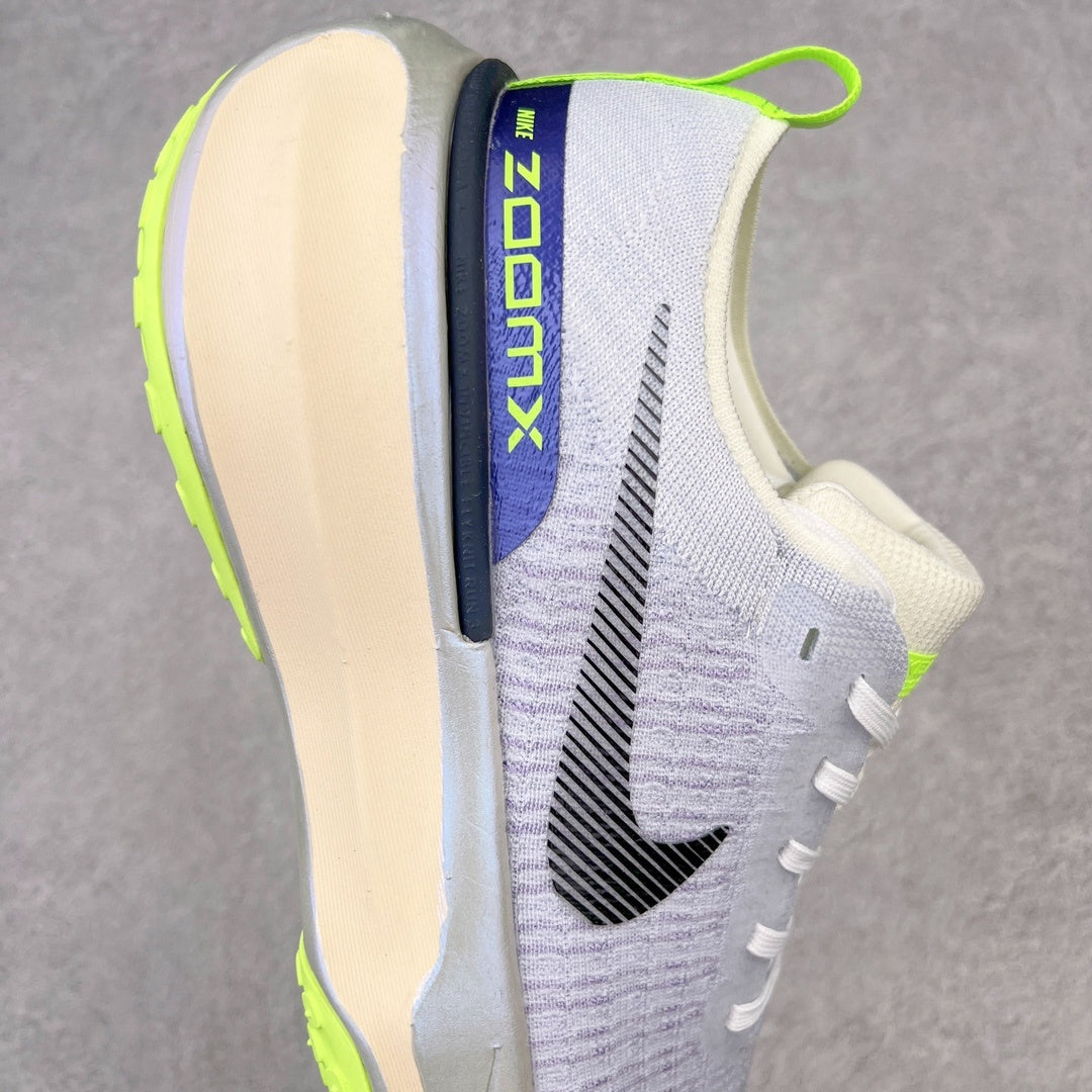 ZoomX Invincible Run Flyknit 3 White/Blue Tint/Purple Agate