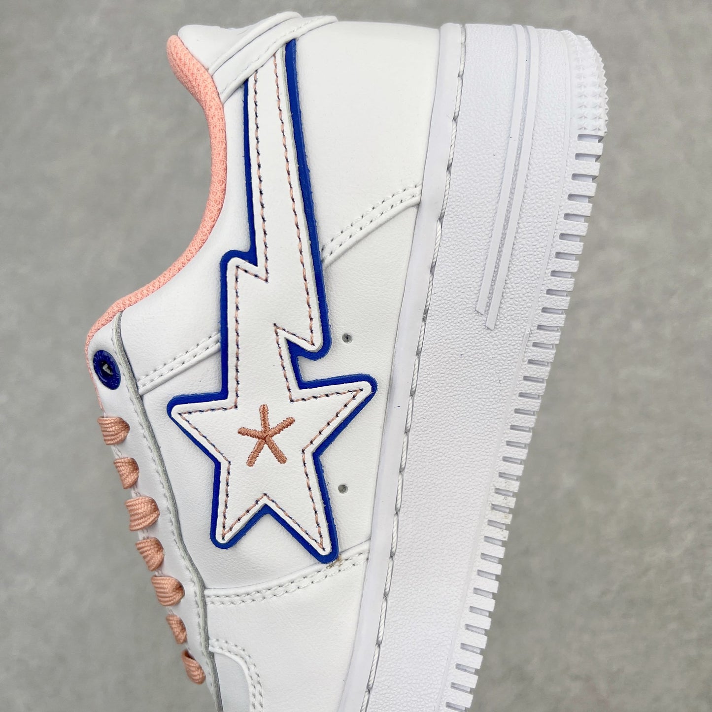 Bape STA Low BAPY White Pink