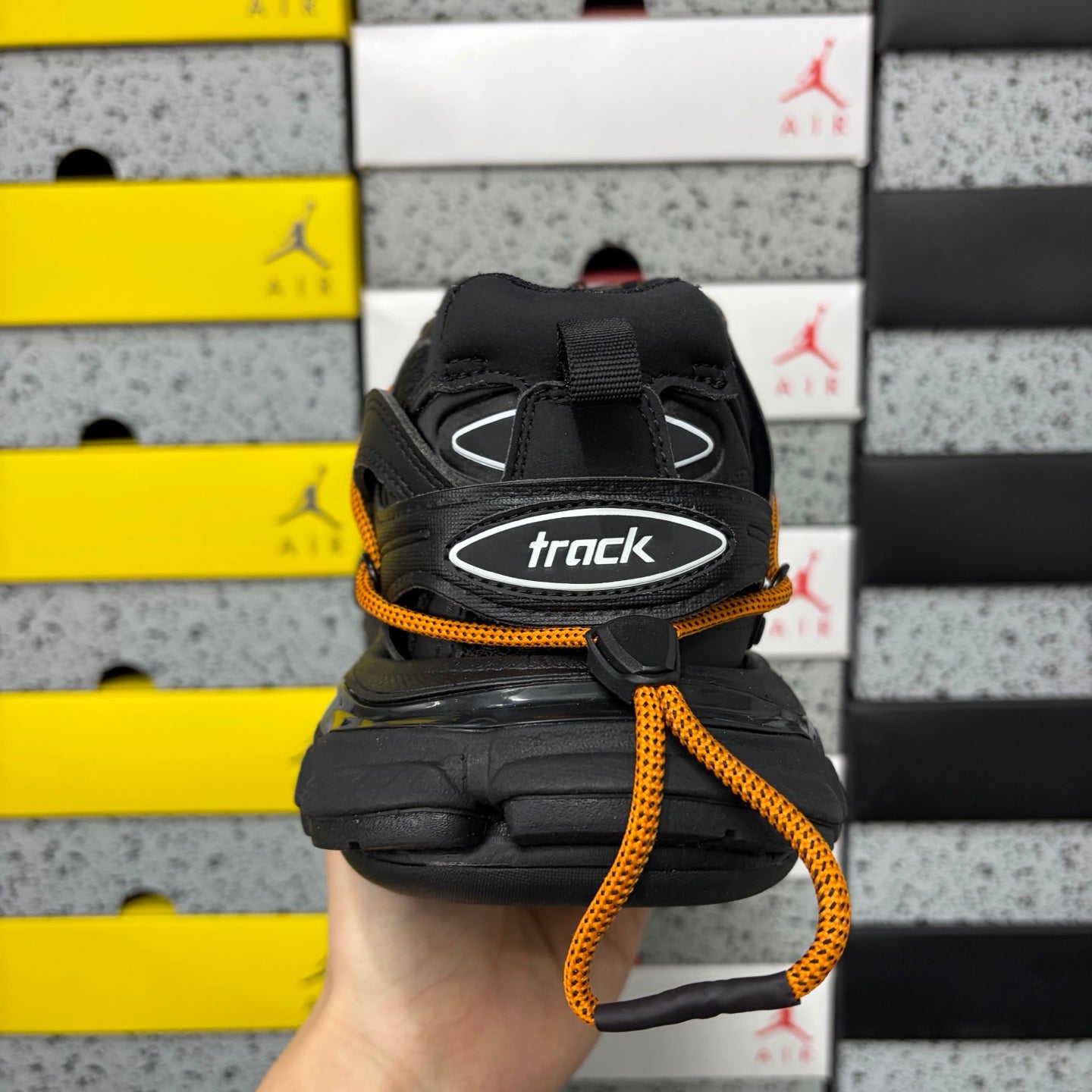 BLG Track Trail Laces Black