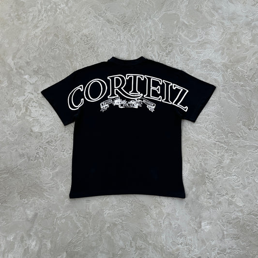 Royale heavyweight tee-black