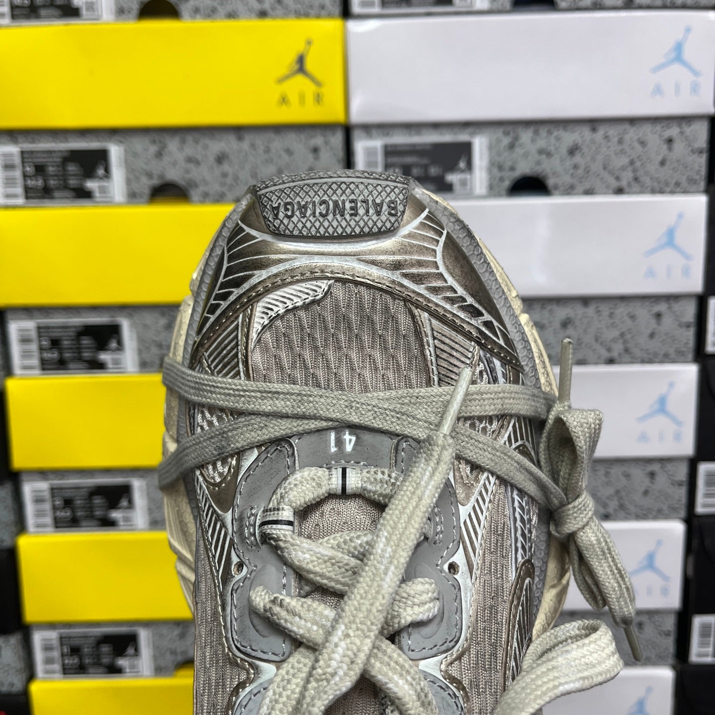 BLG 3XL Beige/Grey/White