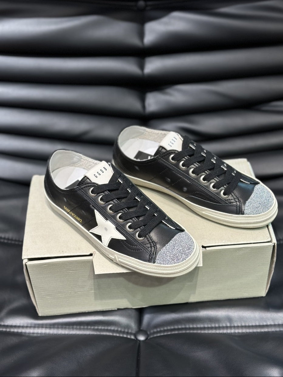 GDGS V-Star Black Lether White Tip