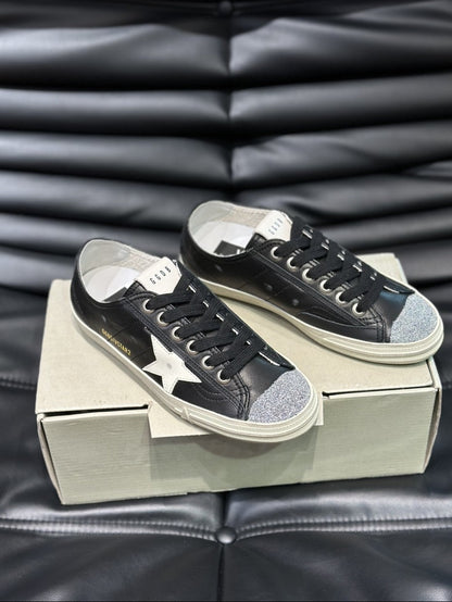 GDGS V-Star Black Lether White Tip