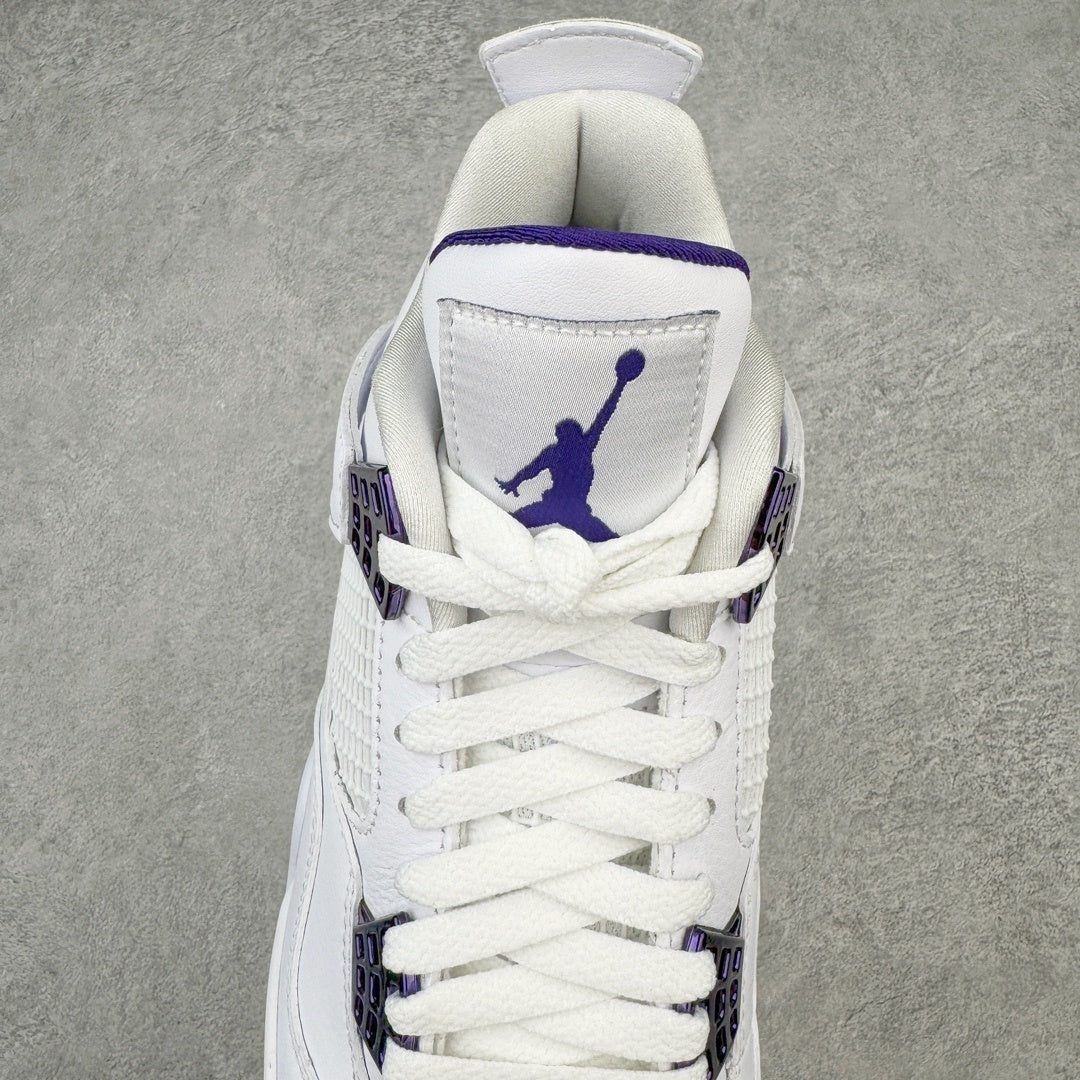 AJ4 Metallic Purple