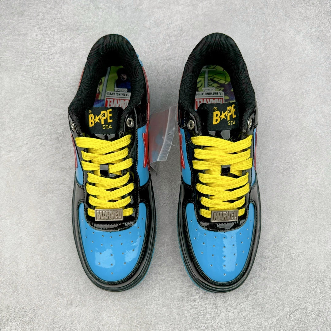 Bape STA Low Marvel Comics Black Widow
