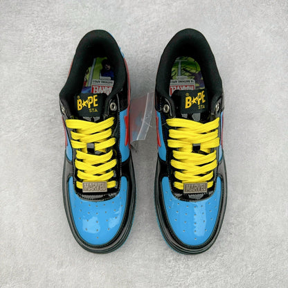 Bape STA Low Marvel Comics Black Widow