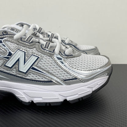 740 White / Silver / Navy