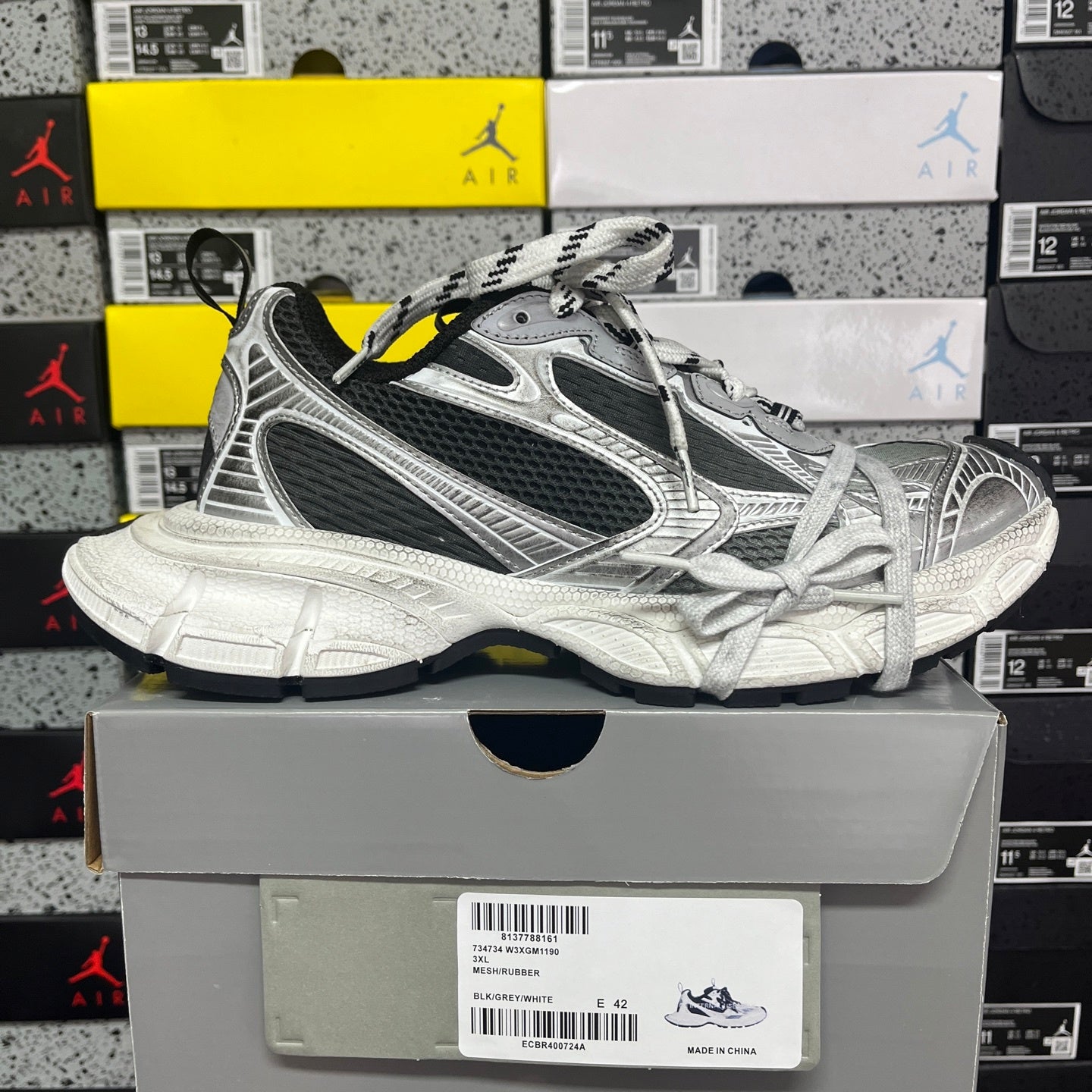 BLG 3XL Black/Grey/White