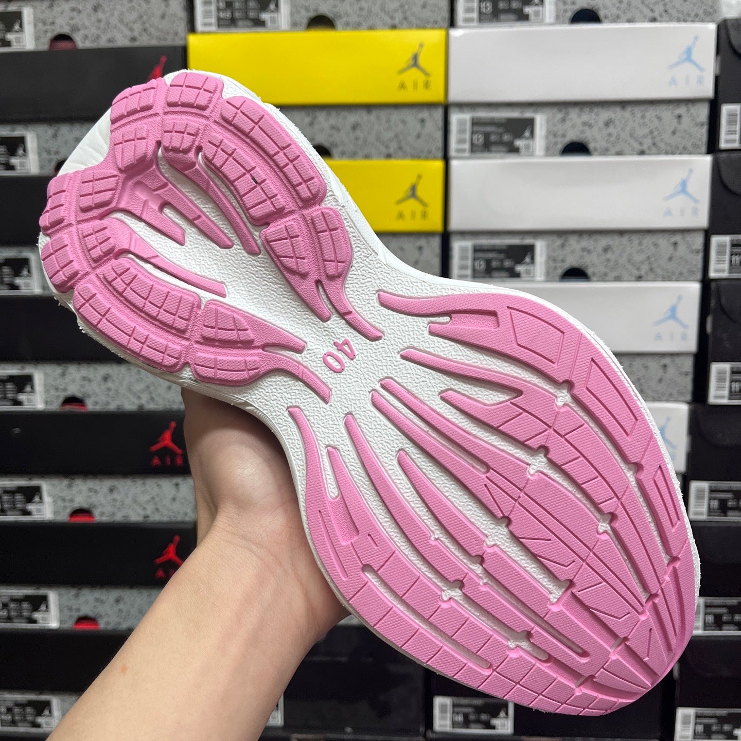 BLG Monday White/Pink
