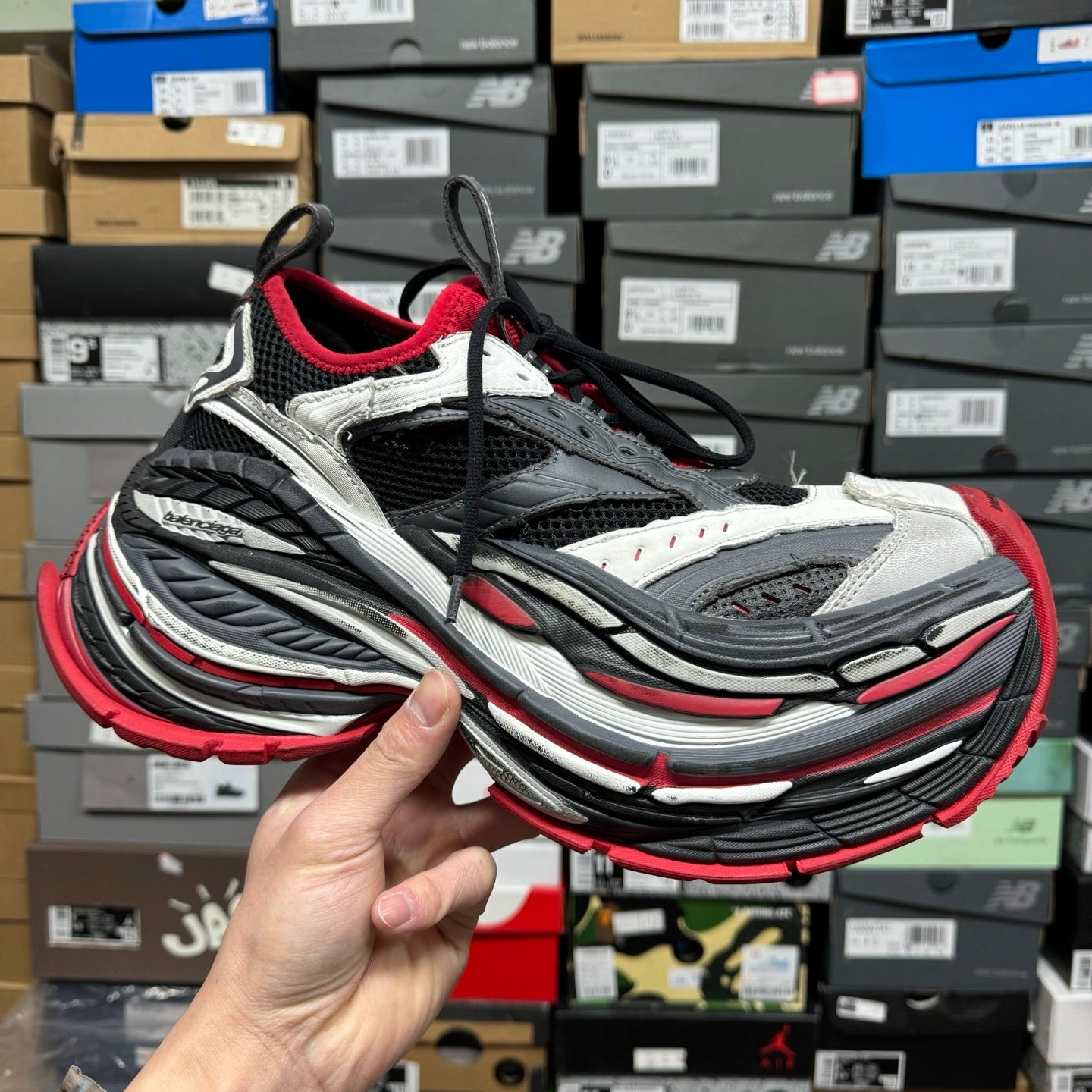 BLG Platformm Black/Grey/Red/White