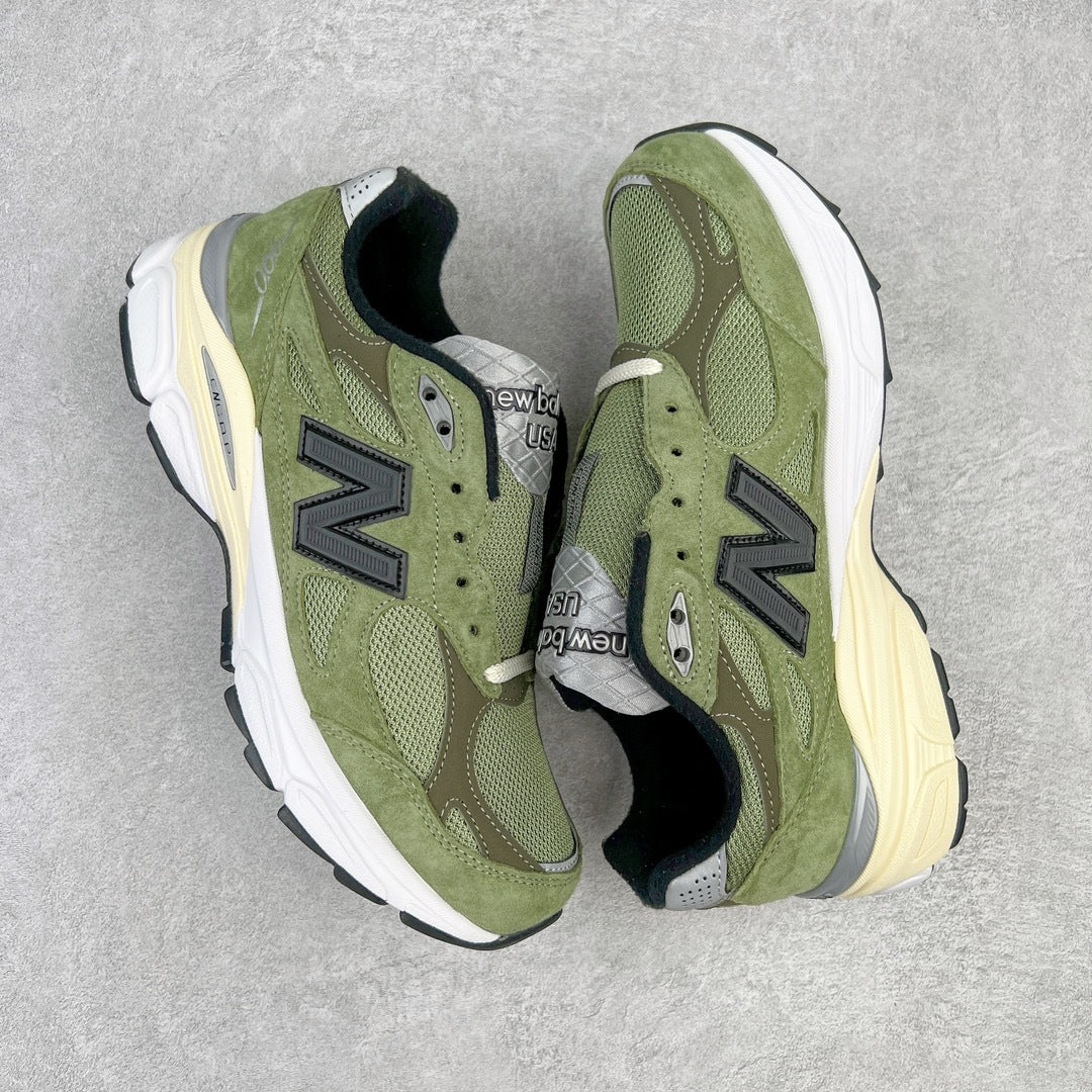 990 Olive Leaf / Black