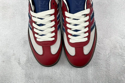 Samba Red Blue White