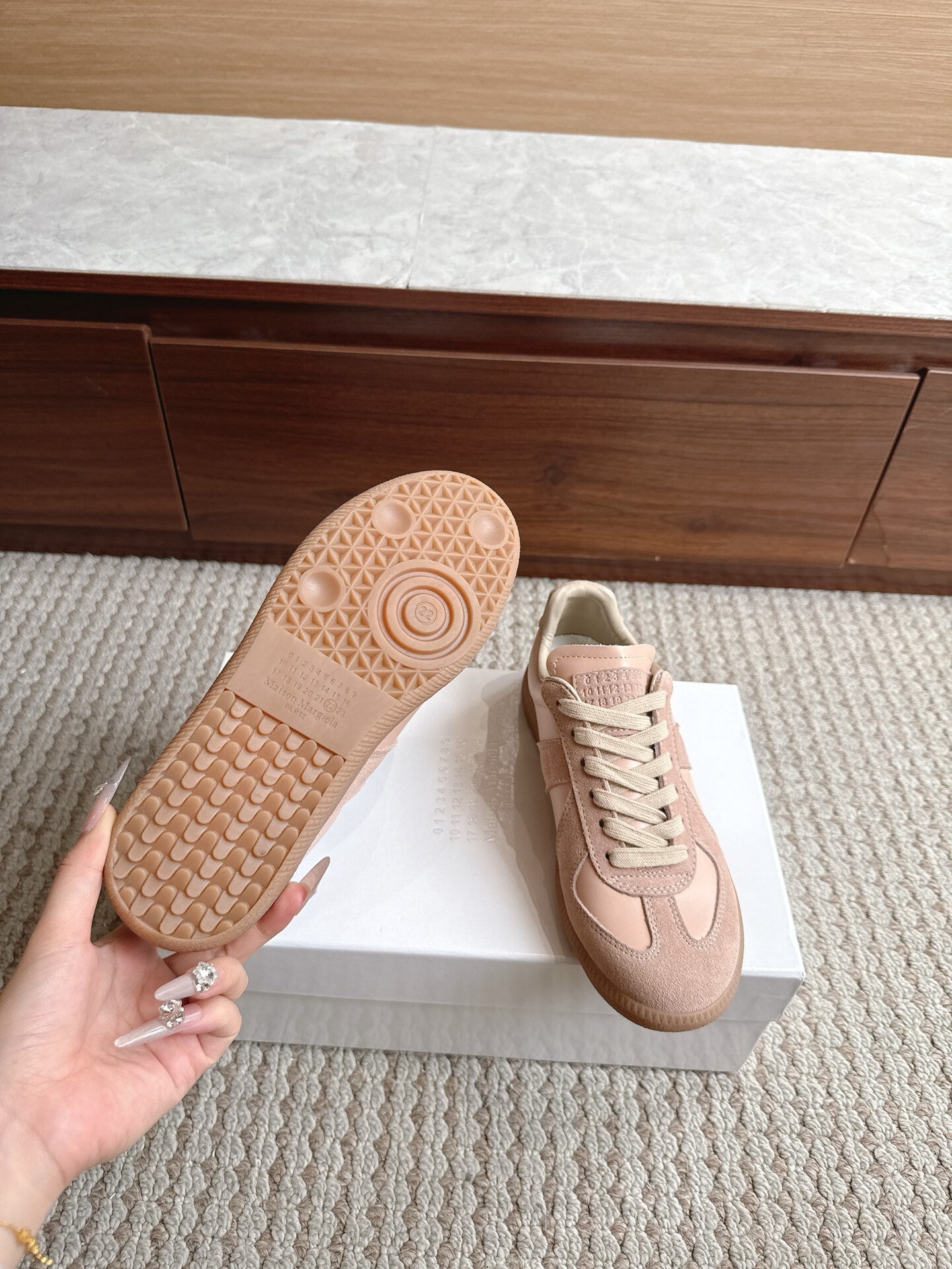 Maison Pink Lether