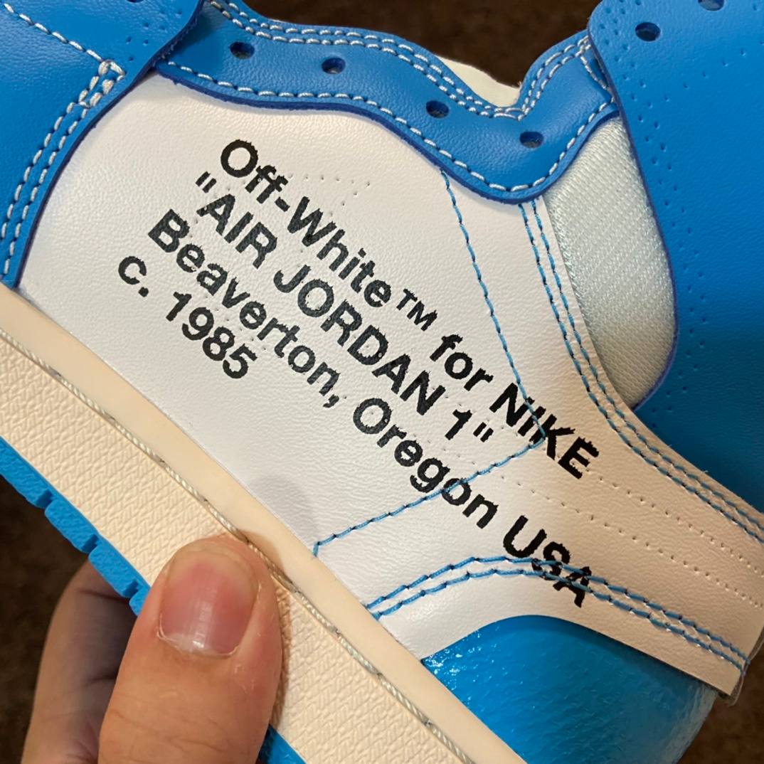 AJ1 High x Of-W UNC