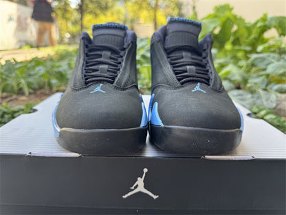 AJ14 Retro Black and Blue