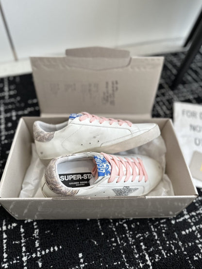 GDGS Superstar Pink Laces Silver Star