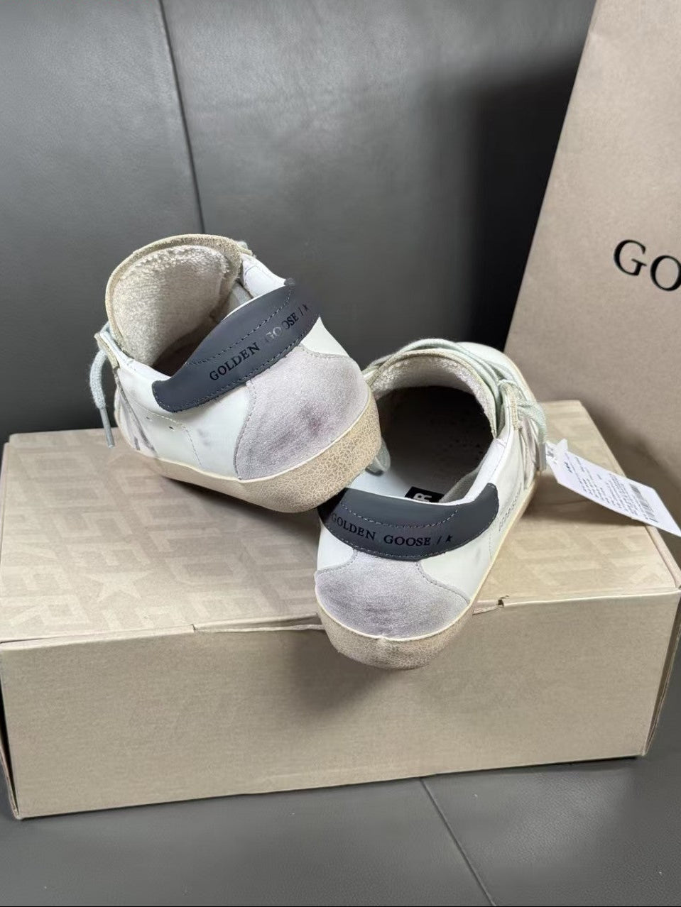 GDGS Superstar Pure White Body Gum Sole Simple