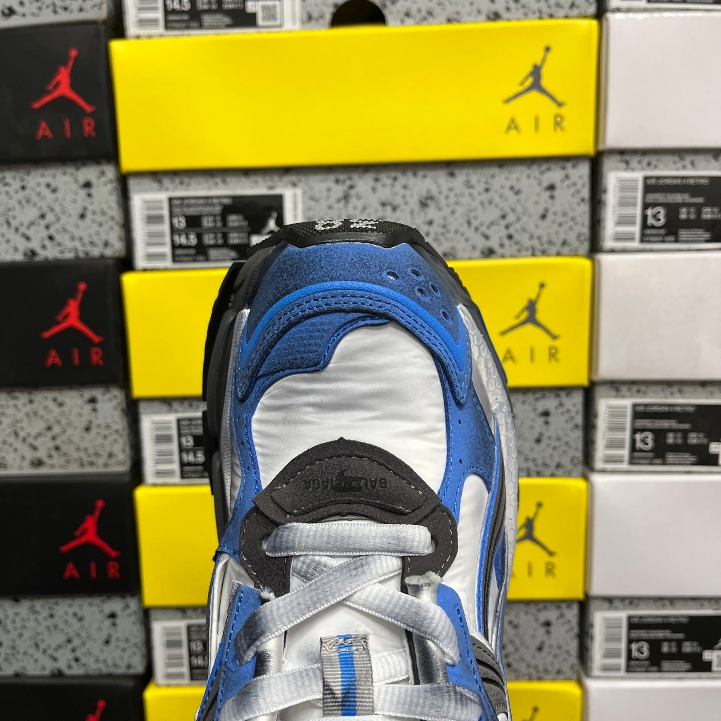 BLG Runner Grey/White/Blue