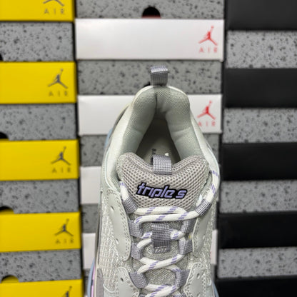 BLG Triple S White/Grey/Pink/Blue