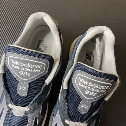 990 Navy Suede