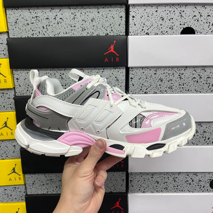 BLG Track White Grey Pink