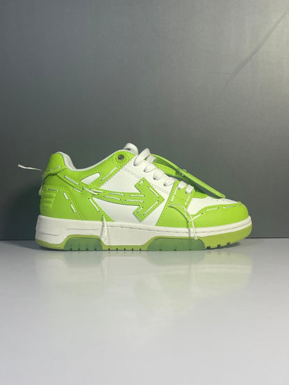 Out Of Office Green line White