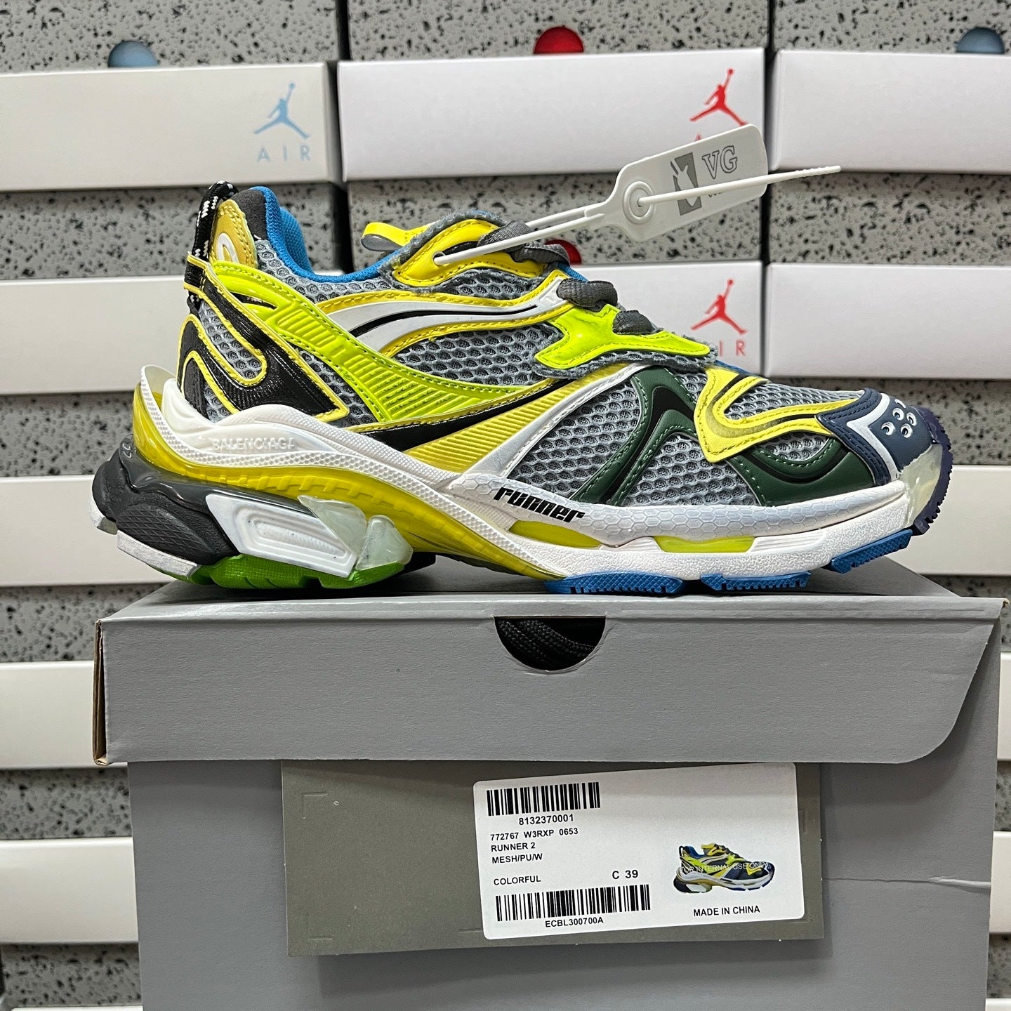 BLG Runner 2 Black/Green/Blue
