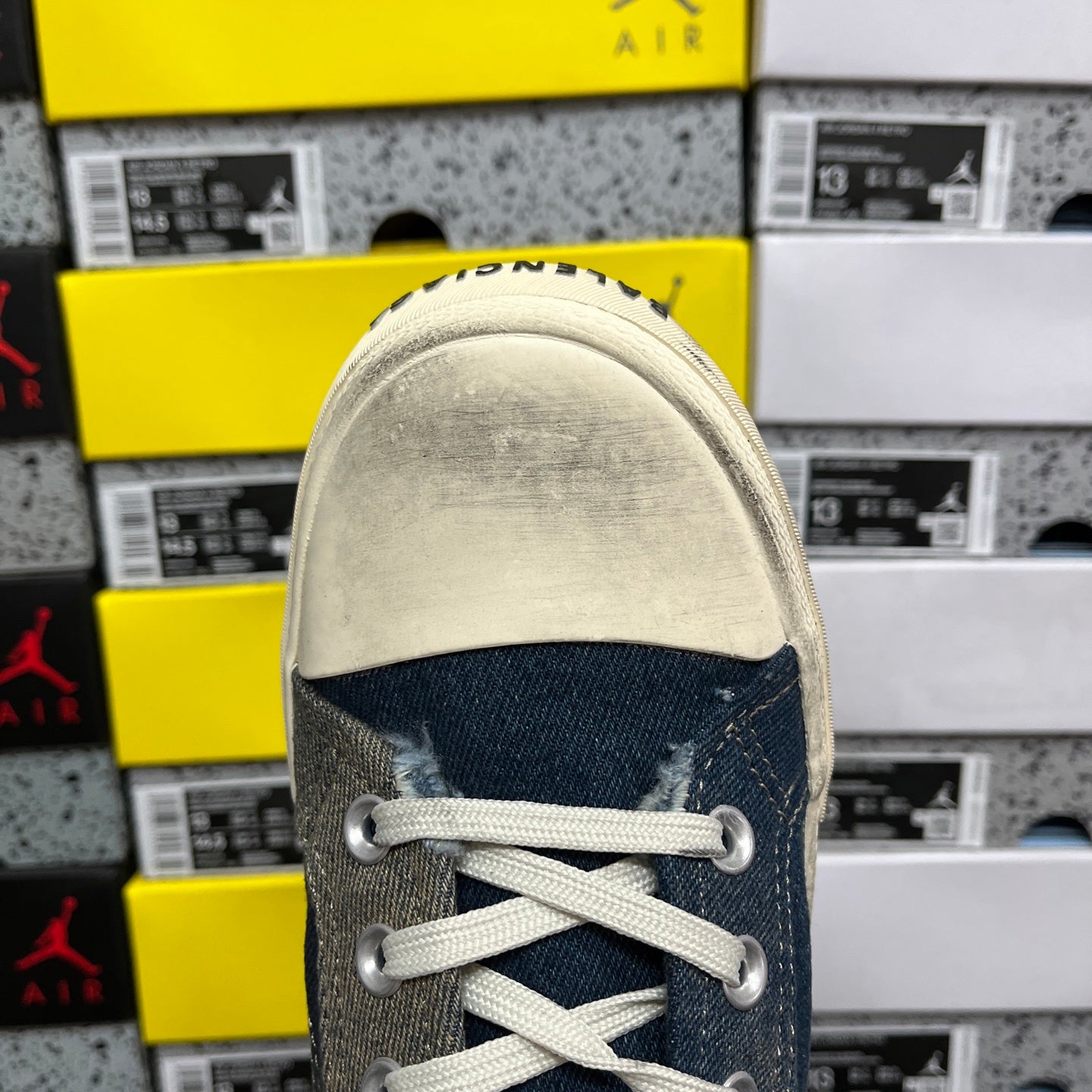 BLG Paris High Destroyed Denim Blue