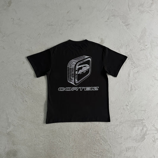 3D badge short sleeves