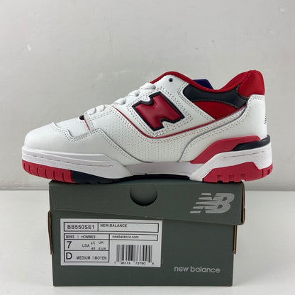 550 White with Red and Black